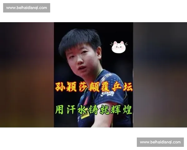 谁说女子不如男年度乒坛巾帼英雄，用汗水铸就辉煌！